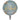 Ballon mylar 18po Vivee la Retraite Dorée Vert Céladon