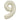 Supershape Mylar Balloon Number 4 - Sand White 34in