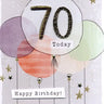 Distribution Incognito - Carte de Fête - Happy Birthday - 70 ans - Party Shop