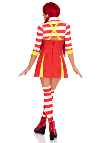 Adult Ketchup Clown Costume