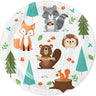 Creative Converting - Assiettes 7 po Animaux de la Forêt (8) - Party Shop