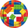 Unique - Assiettes 7po (8) - Bloc lego - Party Shop