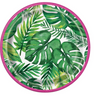 Unique - Assiettes 7po (8) - Tropical - Party Shop
