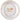 Santex - Assiettes 9po Anniversaire Festicolor Blanc (6) - Party Shop
