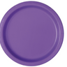 Unique - Assiettes En Carton 9po (20ct) Mauve - Party Shop
