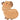 Ballon Mylar SuperShape - Capybara