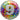 Ballon Mylar 18Po - 9 Ans Confetti