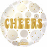 Prima - Ballon Mylar 18Po - Cheers élégant - Party Shop