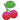 Anagram - Ballon Mylar Supershape - Cerises - Party Shop