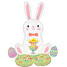 Ballon mylar AirLoonz - Lapin (Pâques)