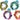Link Product - Bandeau Hawaïen Luau à fleurs d’hibiscus – 6 po (couleurs assorties) - Party Shop