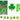 Link Product - Bannière fanions Saint-Patrick style toile 9,2 pi avec trèfles - Party Shop