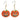 Pumpkin earrings