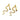 Gold snake earrings