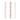 Bougies Spirale Pailletées Rose Gold - 24 unités