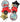 Anagram - Bouquet de 5 Mylar - Course auto - Party Shop