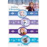 Unique - Bracelets En Caoutchouc La Reine Des Neiges 2 Lot De 4 Festif | Party Shop - Party Shop