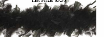 Jumbo Feather Boa 6 ft