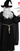 underwraps - Costume Adulte Homme - Sorcier Noir - Party Shop