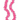 Unique - Collier de fleurs Rose 40po (Lei) - Party Shop