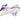 Unicorn gliders for party bags (8 units)
