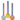 Gold, silver, and bronze medals (3 units)