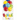 Colorful Happy Birthday Door Poster 27 x 60 in