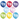 12" Colorful Happy Birthday Latex Balloons (8-count)