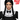 Wednesday Goth Wig with Braids for Adults
