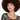 Adult giant brown afro wig