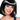Adult black short bob wig