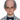 Old man's bald wig for child