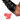 Black armband with rings