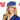 Adult Blue Stewardess Hat