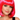 Hot pink bob wig