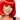 Red bob wig