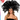Showgirl headband with rooster feathers