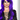 Sassy purple wig