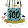 Distribution Incognito - Carte de fête – 100 (gâteau) - Party Shop