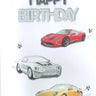 Distribution Incognito - Carte de fête – Happy birthday (voitures) - Party Shop