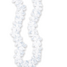 Unique - Collier de fleurs Blanc 40po (Lei) - Party Shop