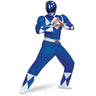 Disguise - Costume Adulte Musclé - Blue Ranger - Party Shop
