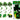 Link Product - Décorations spiralées (paquet de 3) avec trèfles métalliques -  Saint-Patrick - Party Shop