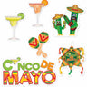 Beistle Co. - Découpe (6) CINCO DE MAYO Fiesta - Party Shop