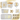 Santex - Ensemble de décorations de Fête - Or et Blanc - 30 ans - Party Shop