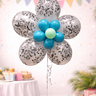 Ballon d'anniversaire en forme de fleur