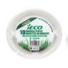 CONGLOM - Ieco Assiettes 9Po (10) En Bagasse Compostable Avec Compartiments - Party Shop