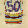 Distribution Incognito - Carte de Fête - Bonne Fête - 50 ans Gâteau - Party Shop