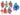 Link Product - Guirlande Luau de frangipanier – 16 pi (5 m) – couleurs assorties - Party Shop