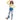 Jessie classic adult costume Toy Story with cowgirl hat